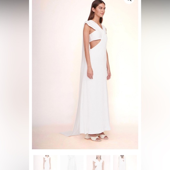 STAUD Dresses & Skirts - Staud - The Titanium Dress - NWT, White Maxi Dress